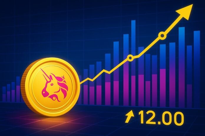 uniswap uni volumi record su dex