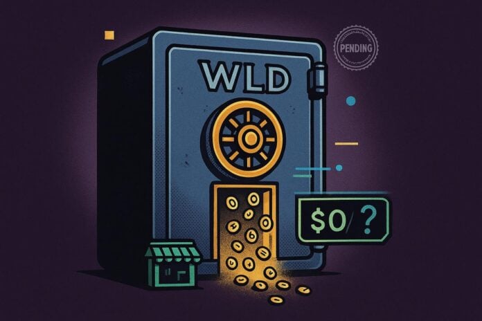 Worldcoin trading Robinhood