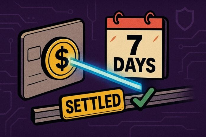 Visa stablecoin settlement